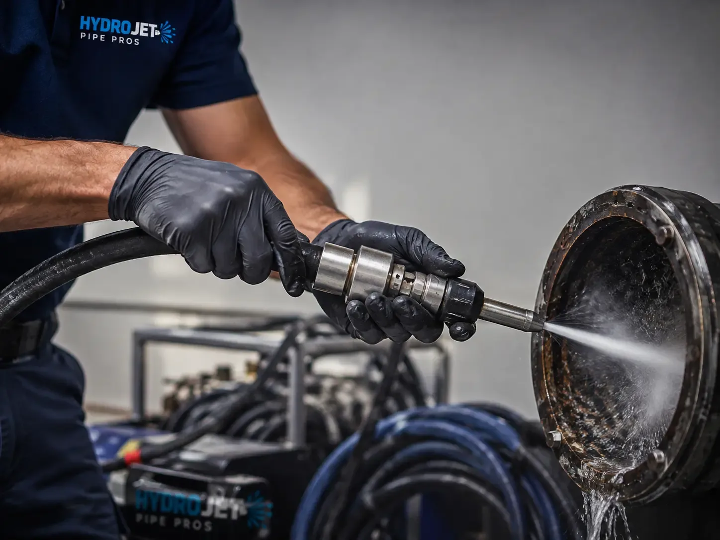 Hydro Jet Pipe Descaling in Equality, IL